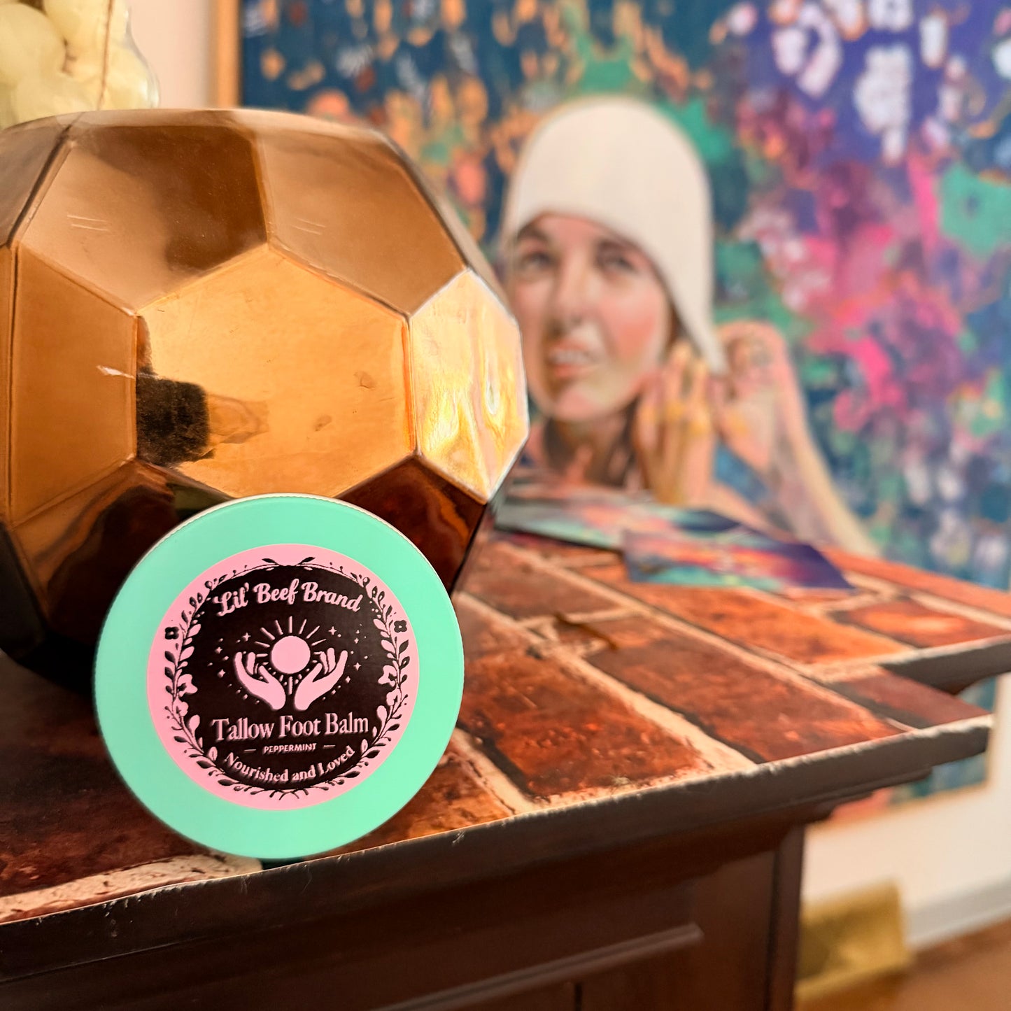 The Peppermint Tallow Foot Balm