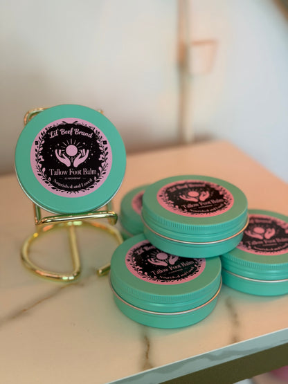 The Peppermint Tallow Foot Balm