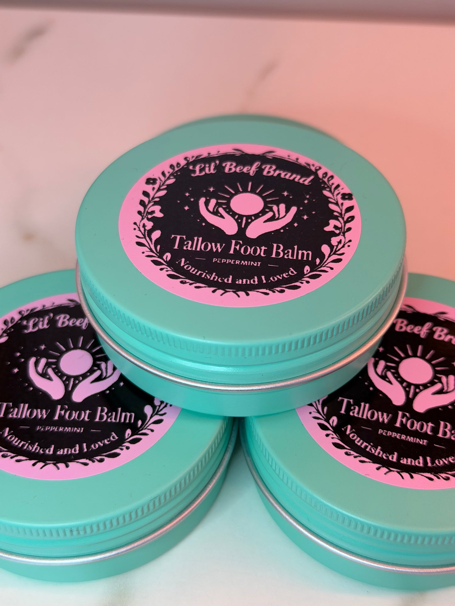 The Peppermint Tallow Foot Balm