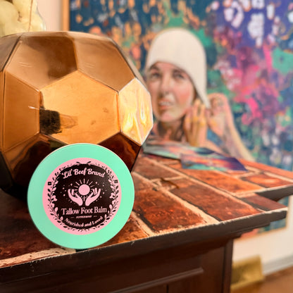 The Peppermint Tallow Foot Balm