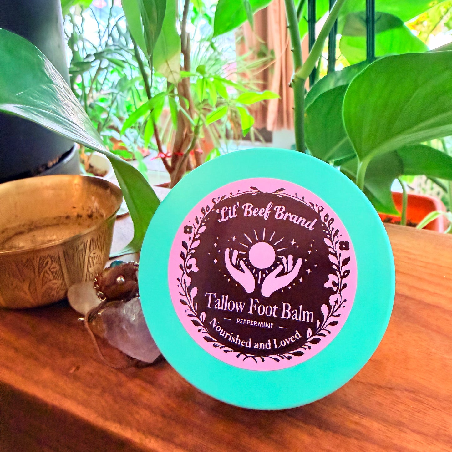 The Peppermint Tallow Foot Balm
