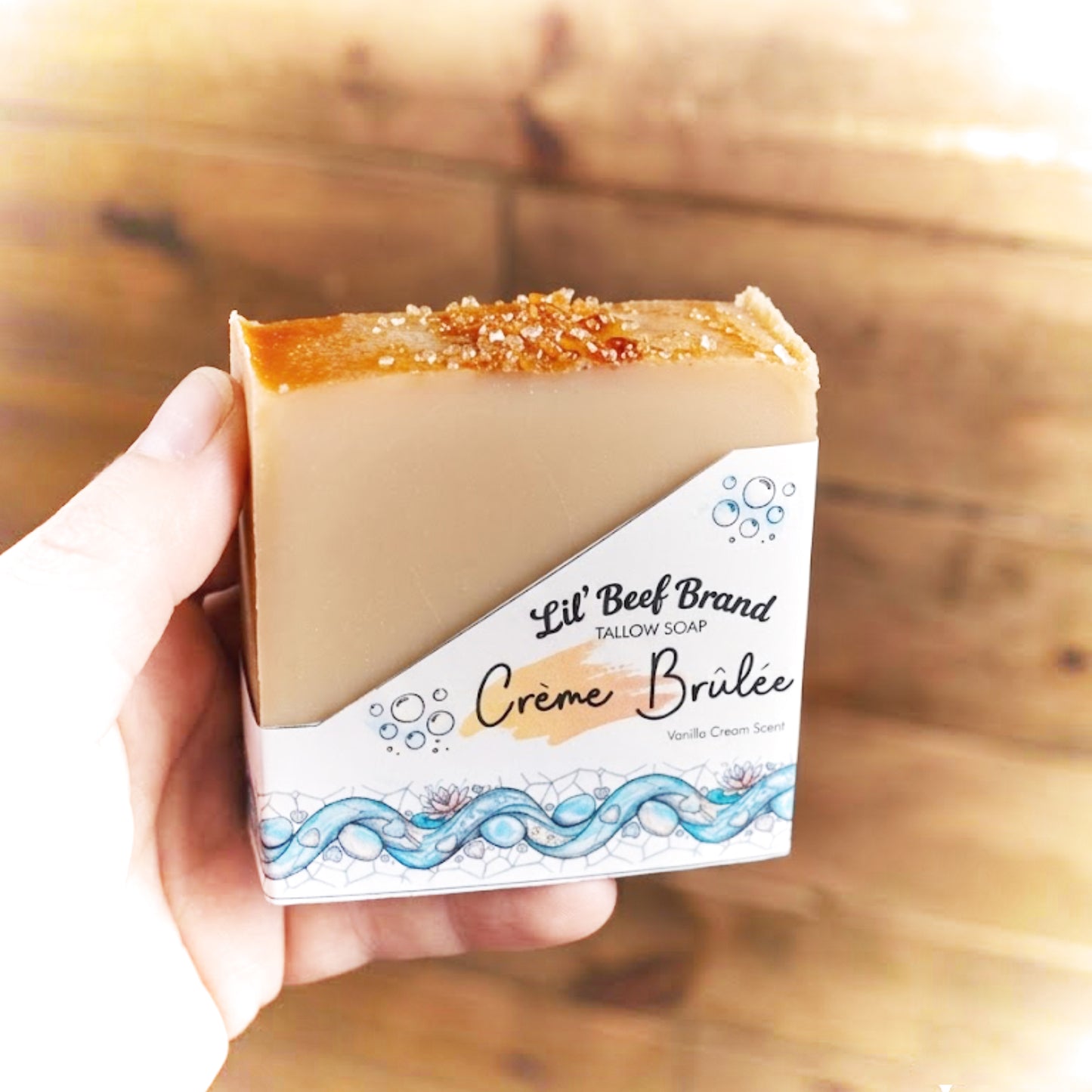 Crème Brûlée Tallow Soap Bar