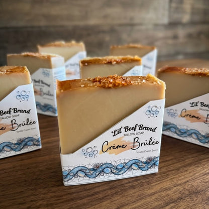 Crème Brûlée Tallow Soap Bar