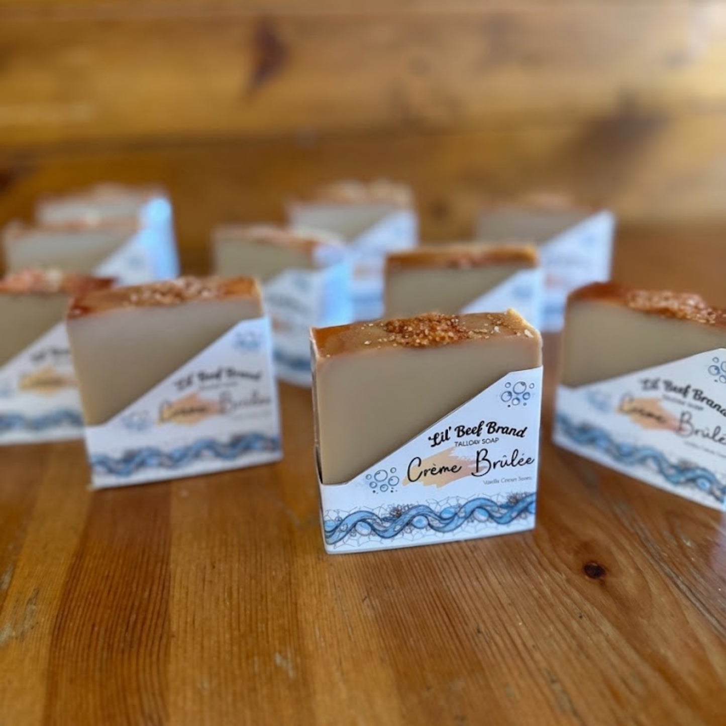 Crème Brûlée Tallow Soap Bar