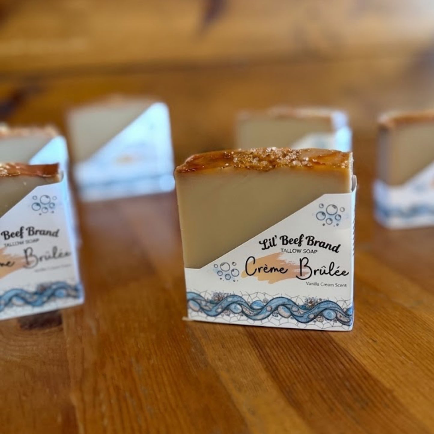 Crème Brûlée Tallow Soap Bar