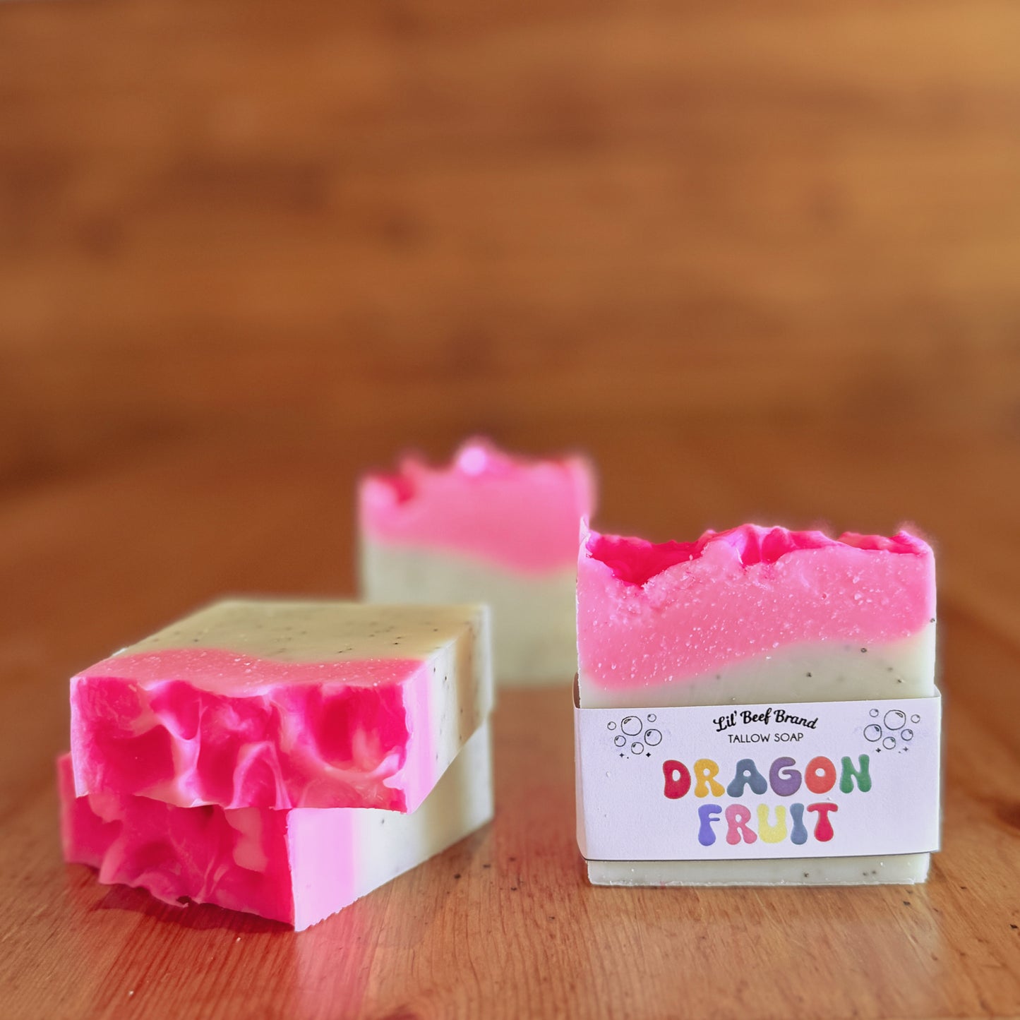 Dragon Fruit Tallow Soap Bar