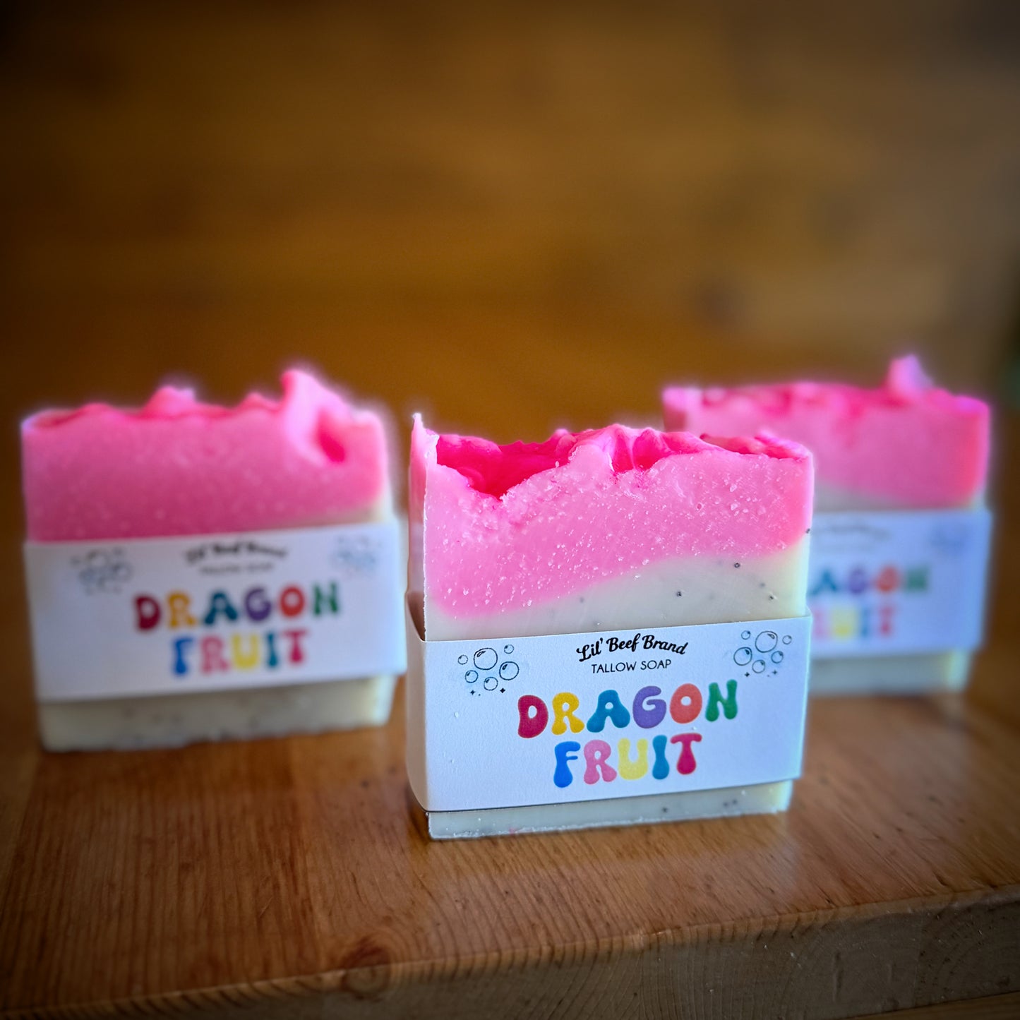Dragon Fruit Tallow Soap Bar