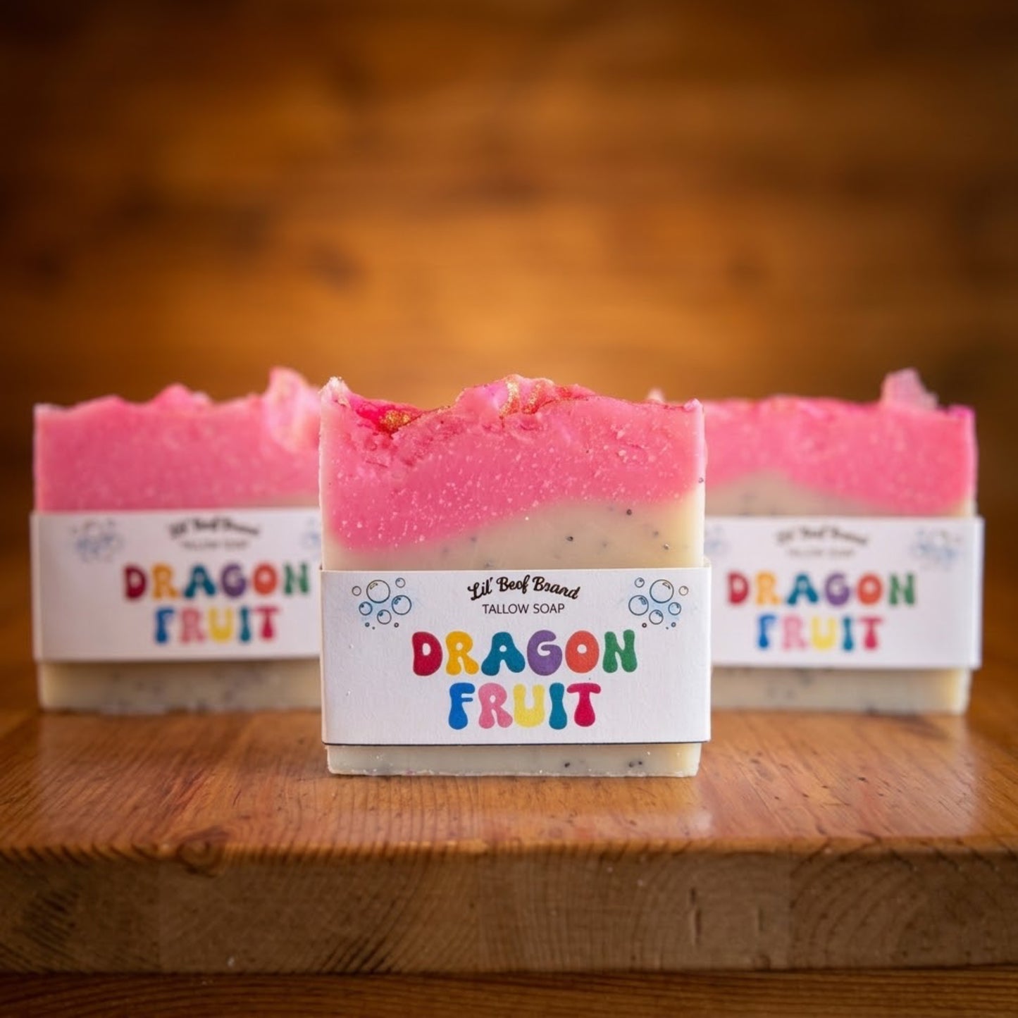 Dragon Fruit Tallow Soap Bar