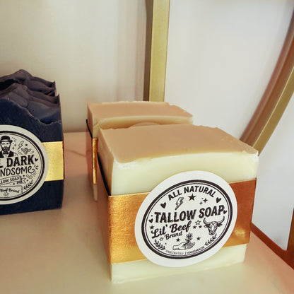 The Original BIG Tallow Soap Bar (Unscented)
