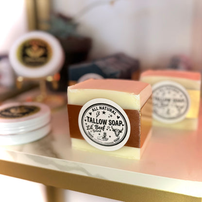 The Original BIG Tallow Soap Bar (Unscented)