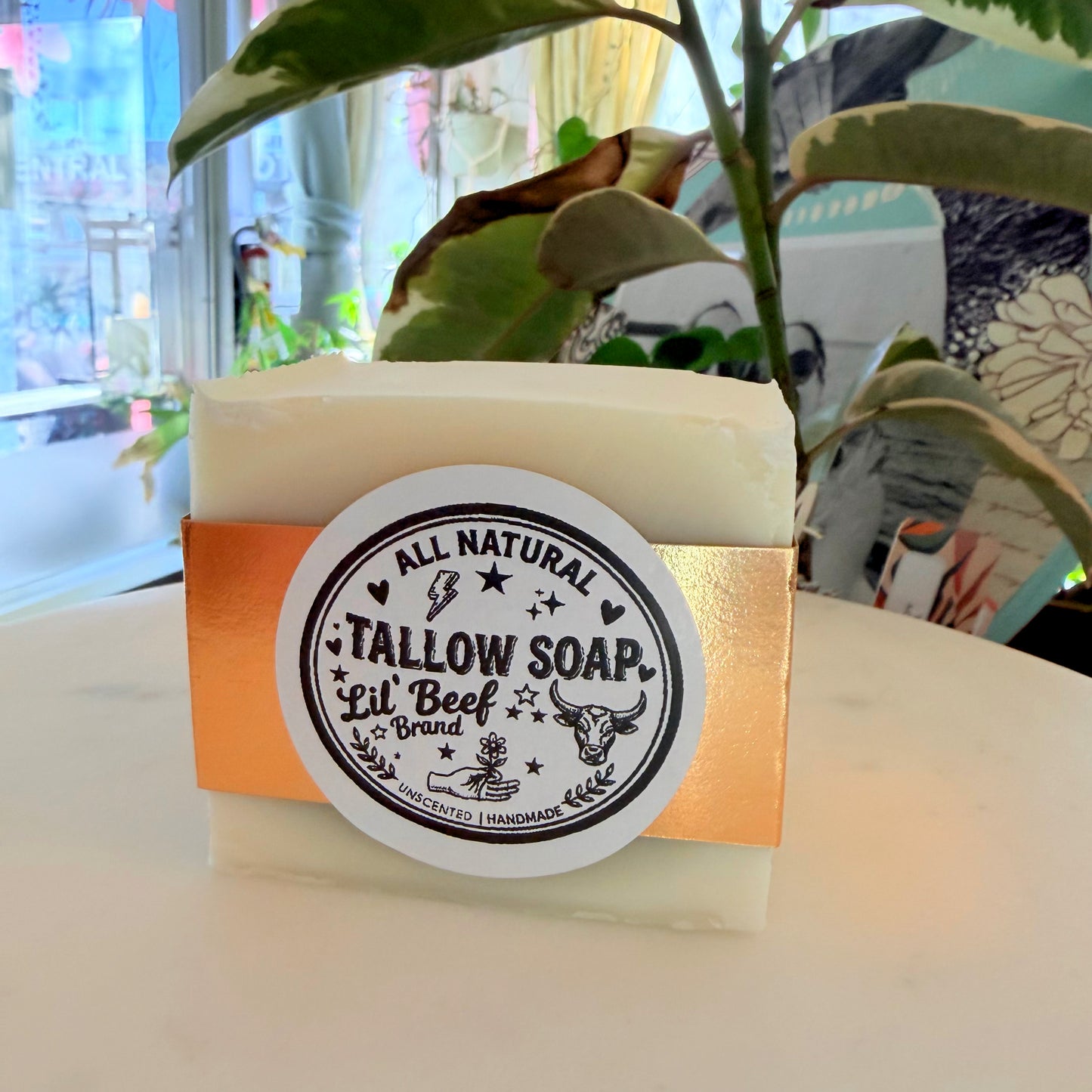 The Original BIG Tallow Soap Bar (Unscented)