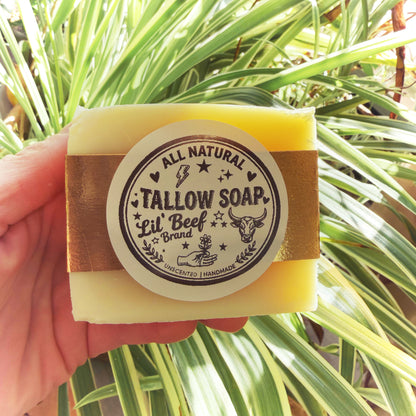 The Original BIG Tallow Soap Bar (Unscented)
