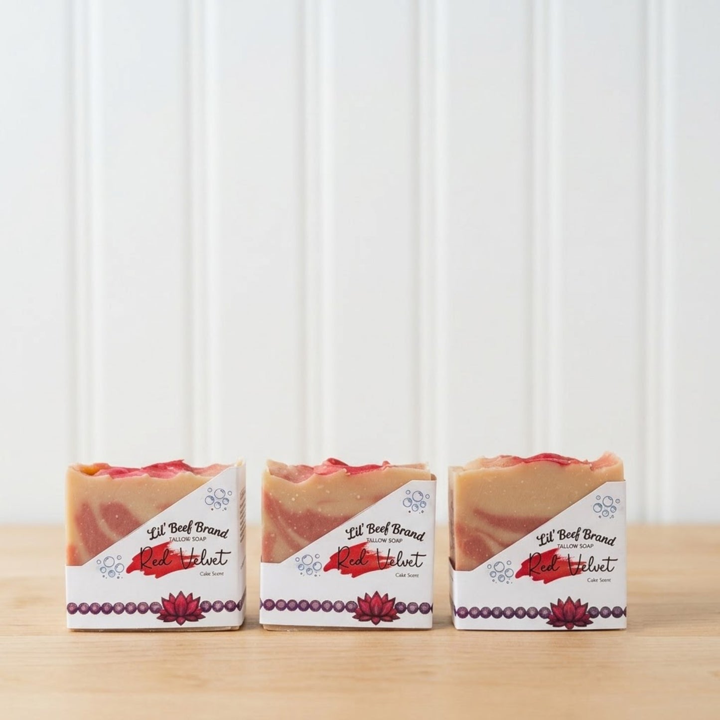 Red Velvet Tallow Soap Bar