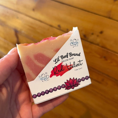 Red Velvet Tallow Soap Bar