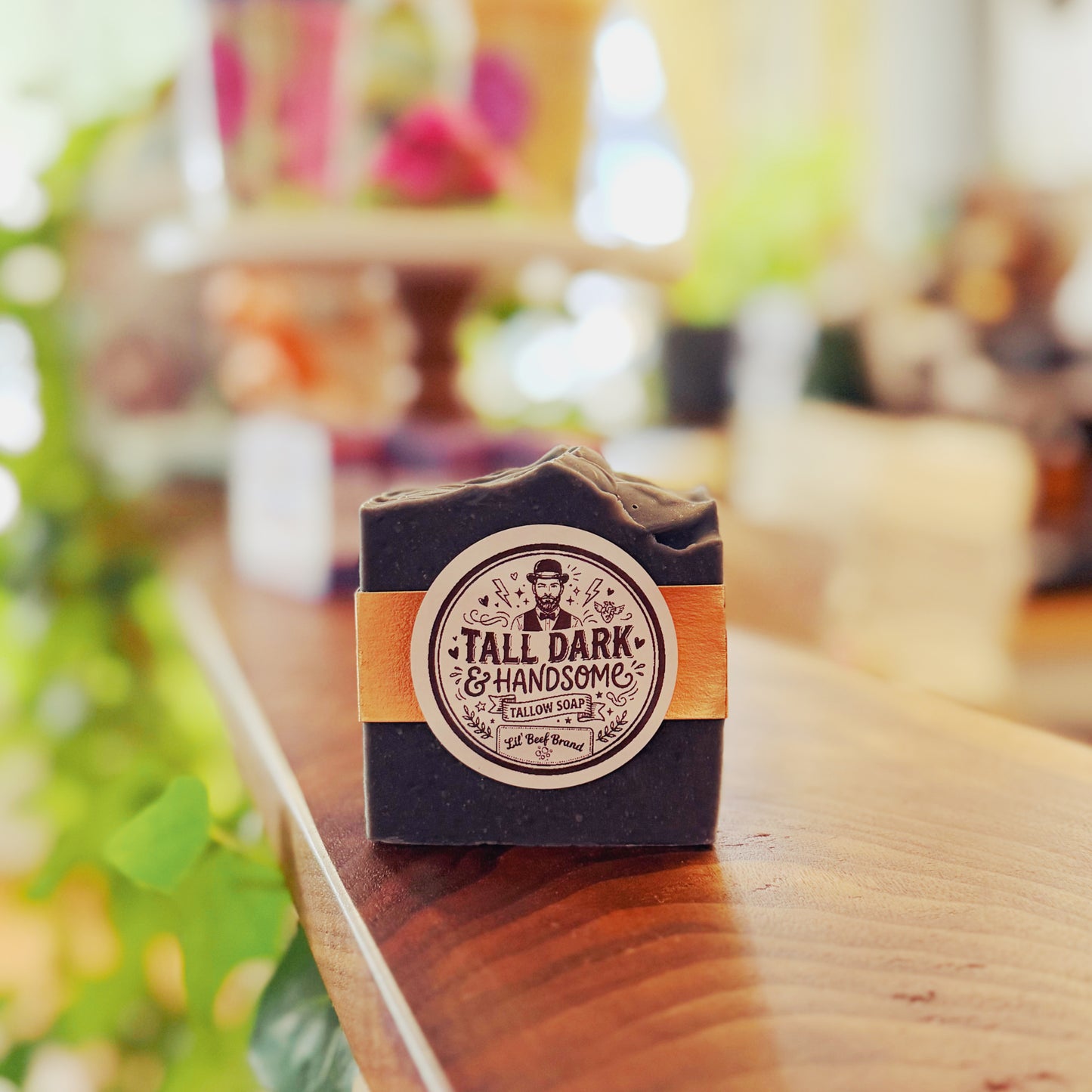 Tall, Dark & Handsome BIG Tallow Soap Bar